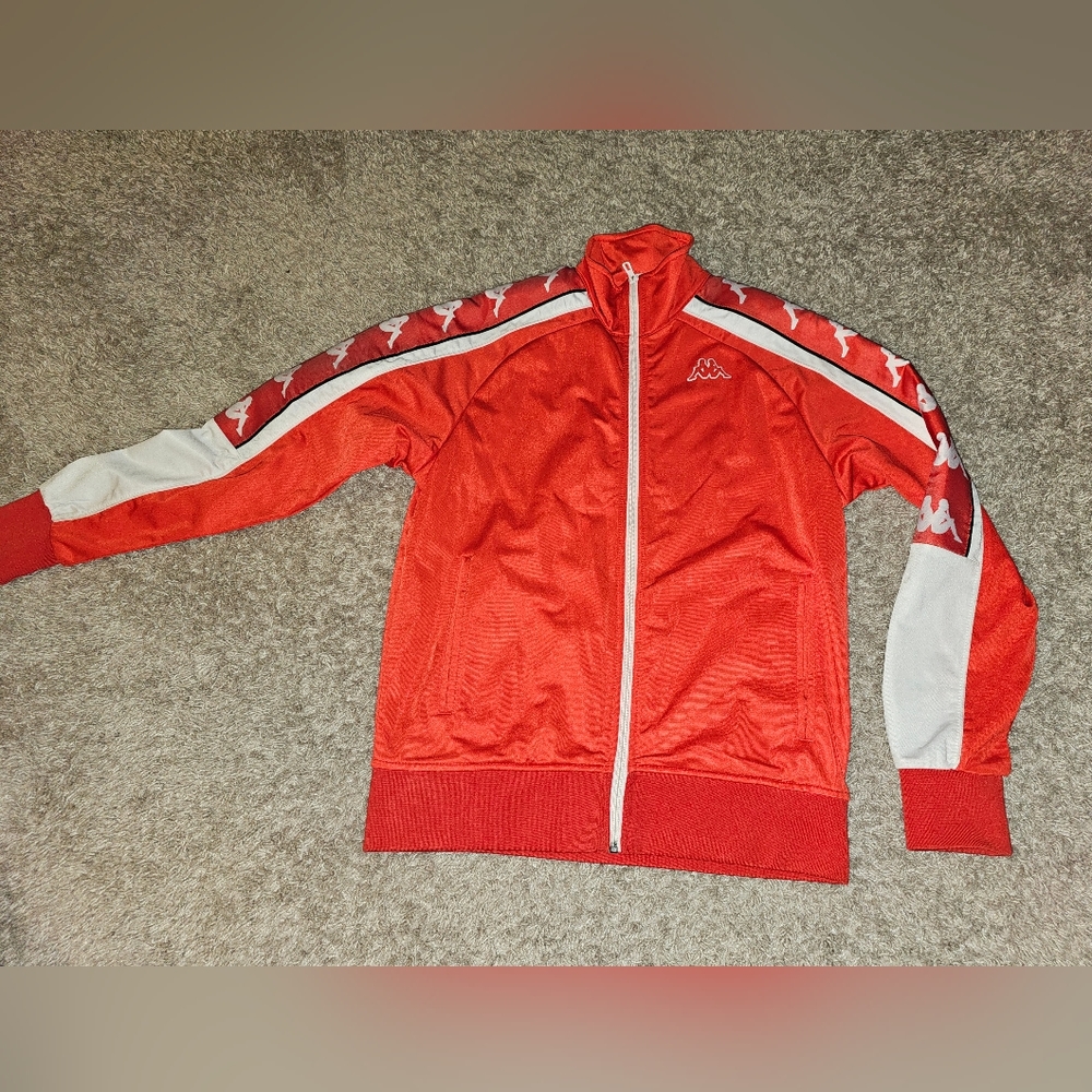 Kappa zip up track jacket like new